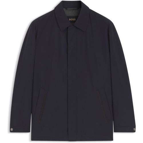 Veste matelassée en tissu technique peau de pêche - Boss - Modalova