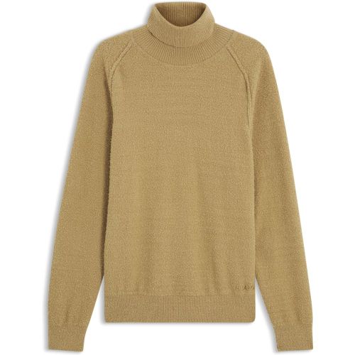 Pull Relaxed à col roulé en coton mélangé texturé - HUGO - Modalova
