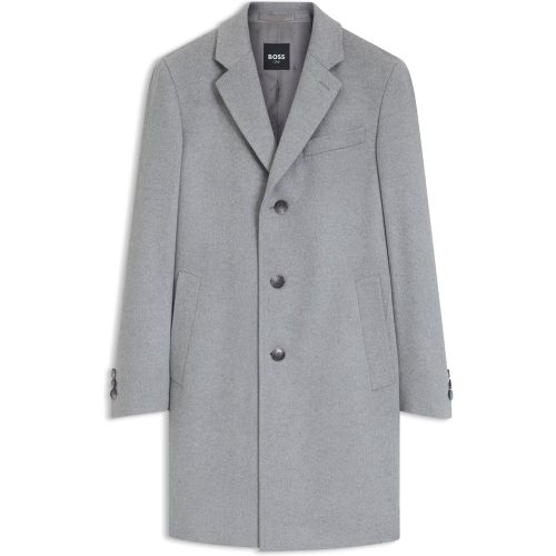 Manteau habillé Slim en laine et cachemire - Boss - Modalova