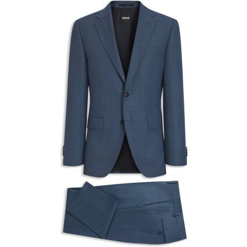 Costume deux pièces Regular en laine vierge italienne - Boss - Modalova