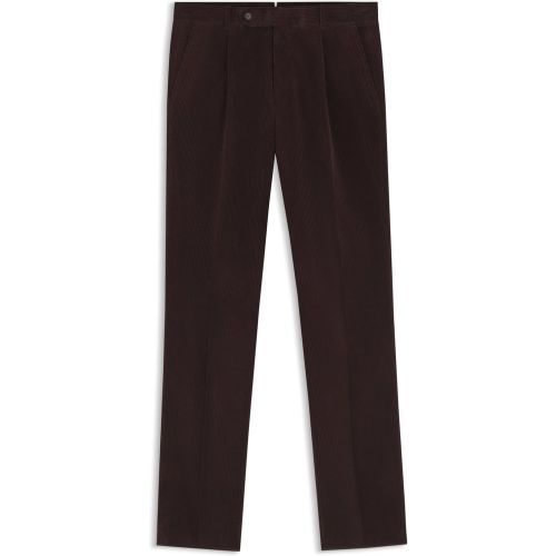 Pantalon Tapered en velours côtelé en tissu italien - Boss - Modalova