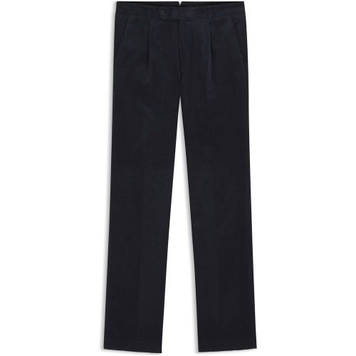 Pantalon Tapered en velours côtelé en tissu italien - Boss - Modalova