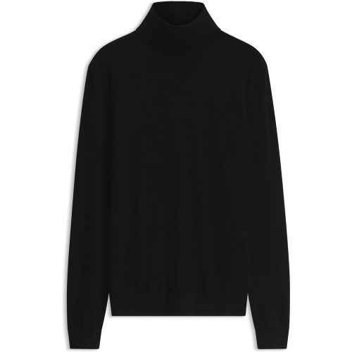 BY BECKHAM pull à col cheminée en laine vierge et cachemire - Boss - Modalova