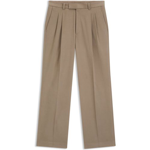 Pantalon Relaxed business en coton stretch italien - Boss - Modalova