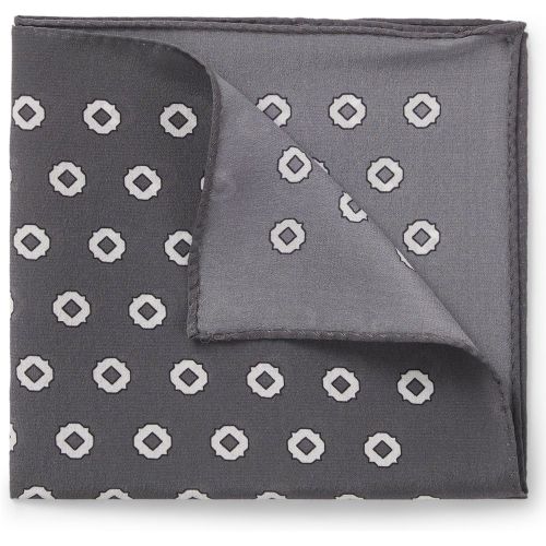 BY BECKHAM pochette de costume en soie à imprimé numérique - Boss - Modalova