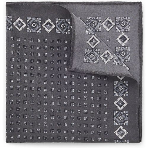 BY BECKHAM pochette de costume en soie imprimée - Boss - Modalova