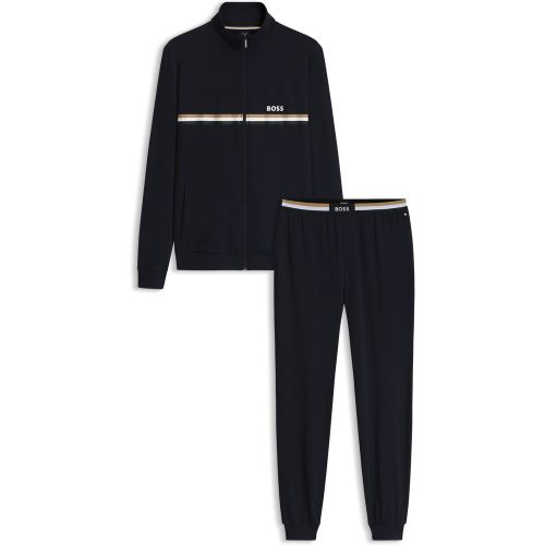 Pyjama en coton stretch - Boss - Modalova