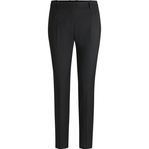 Pantalon Slim Fit court, zippé au bas des jambes - Boss - Modalova