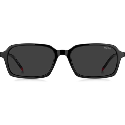 Lunettes de soleil en acétate avec finitions rouges - HUGO - Modalova