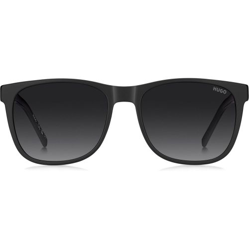 Lunettes de soleil et mates avec branches à motif - HUGO - Modalova