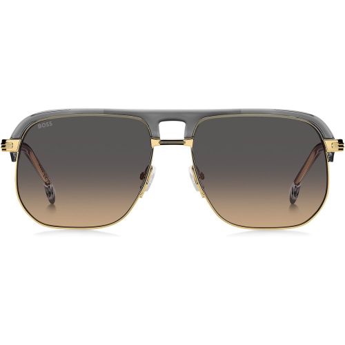 Lunettes de soleil bicolores en acétate et métal - Boss - Modalova