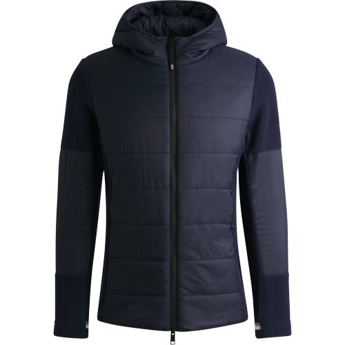 Veste d’équitation déperlante avec détails en polaire - Boss - Modalova