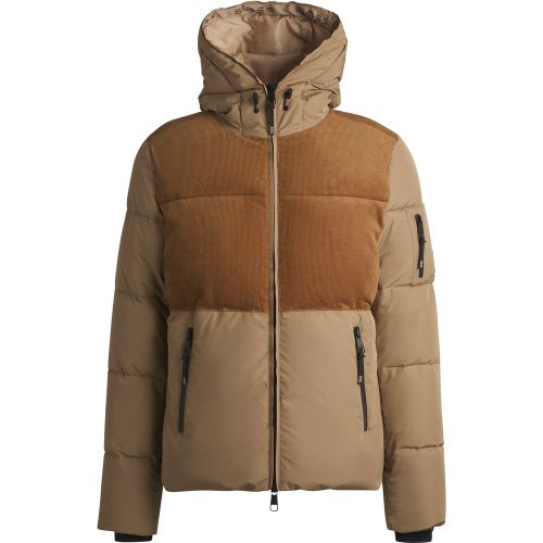 Veste d’équitation imperméable avec détails en velours côtelé - Boss - Modalova