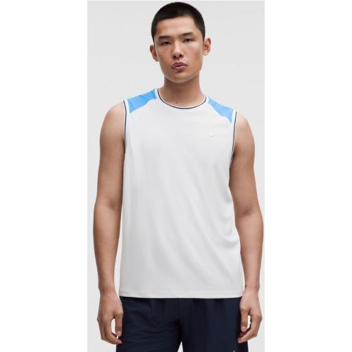 “ DÃ©bardeur de tennis en maille texturÃ©es â€“ Blanc â€“ Taille S - lululemon - Modalova