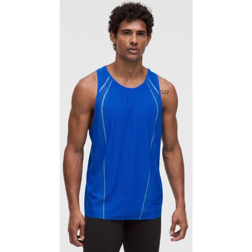 “ Maillot de running Fast and Free Airflows â€“ Bleu â€“ Taille L - lululemon - Modalova
