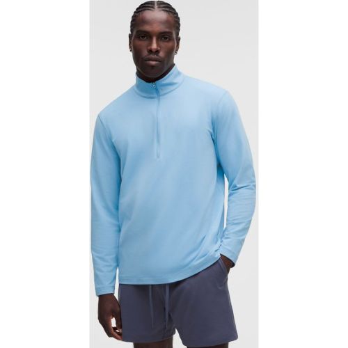 “ Haut demi-zippÃ© Soft Jerseys â€“ Bleu â€“ Taille 2XL - lululemon - Modalova