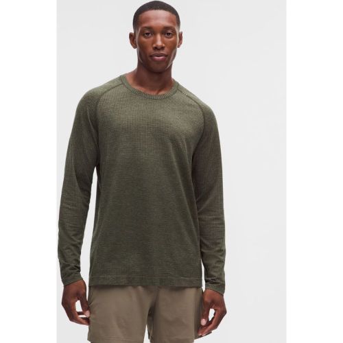 “ Haut manches longues Metal Vent Techs â€“ Vert â€“ Taille 2XL - lululemon - Modalova