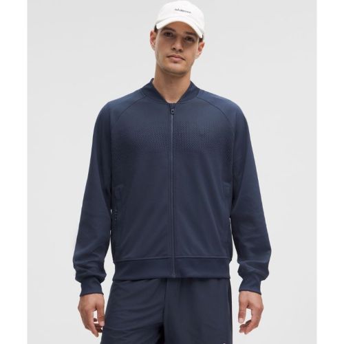 “ Men's Engineered Knit Mesh Tennis Jackets â€“ Bleu â€“ Taille L - lululemon - Modalova