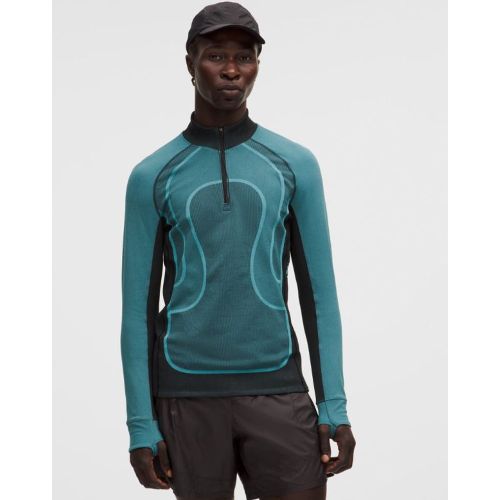 “ Haut d'entraÃ®nement sans coutures Ã  manches longues Collection SLNSHs â€“ Noir â€“ Taille L - lululemon - Modalova