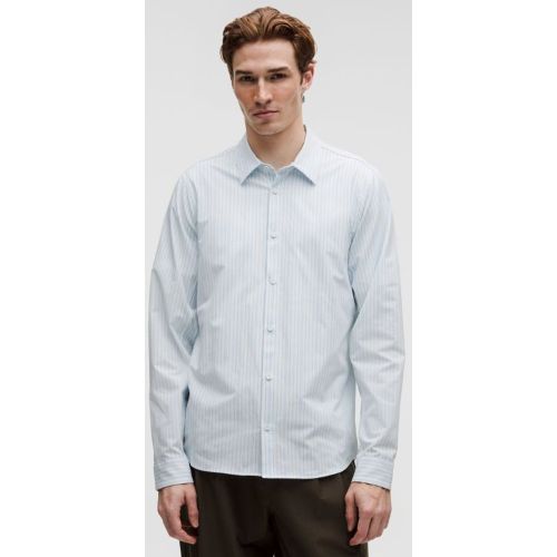 “ Chemise manches longues New Venture coupe slims â€“ Blue/Ã‰ â€“ Taille M - lululemon - Modalova