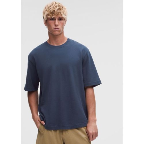 “ T-Shirt Pique Performer dÃ©contractÃ©s â€“ Bleu â€“ Taille 2XL - lululemon - Modalova