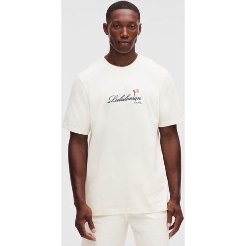 “ T-Shirt coupe classique en coton Ã©pais Golf Flags â€“ Taille S - lululemon - Modalova