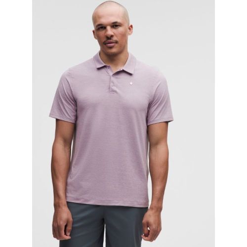 “ Polo manches courtes de sport Ã  logos â€“ Violet â€“ Taille XL - lululemon - Modalova
