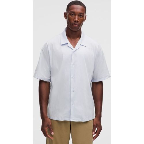 “ Chemise lÃ©gÃ¨re Ã  col cubains â€“ Bleu â€“ Taille 2XL - lululemon - Modalova