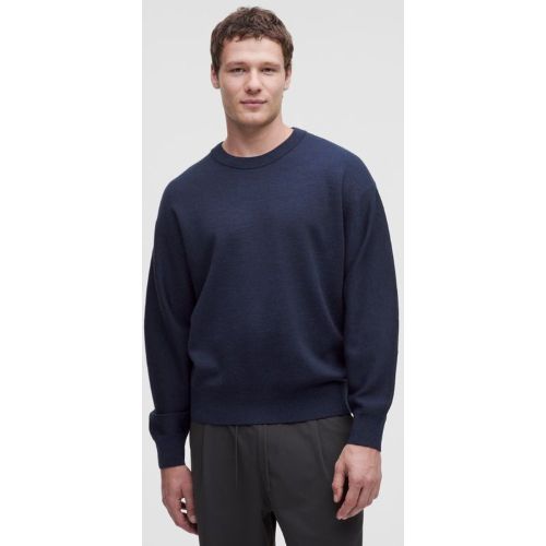 “ Pull en laine mÃ©rinoss â€“ Bleu â€“ Taille L - lululemon - Modalova