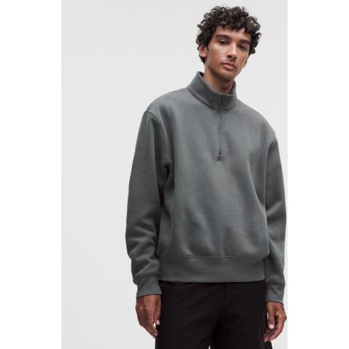 “ Sweat demi-zippÃ© Steady State en SuperLofts â€“ Gris â€“ Taille 2XL - lululemon - Modalova