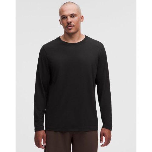 “ T-Shirt manches longues coupe classiques â€“ mÃ©lange de coton â€“ Taille XL - lululemon - Modalova