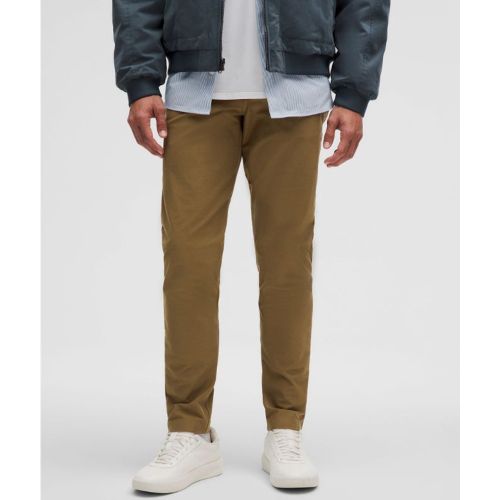 “ Pantalon ABC 5 poches coupe slim Utilitechs â€“ 81 cm â€“ Brun â€“ Taille 30 - lululemon - Modalova