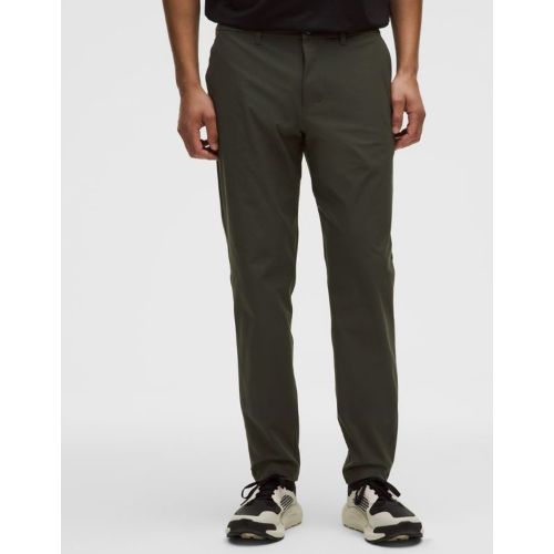 “ Pantalon chino ABC coupe slim Warpstremes â€“ 76 cm â€“ Vert â€“ Taille 32 - lululemon - Modalova