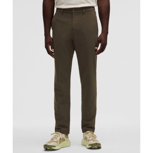 “ ABC Classic-Fit Trouser 30L Textureds â€“ Brun/Vert - lululemon - Modalova