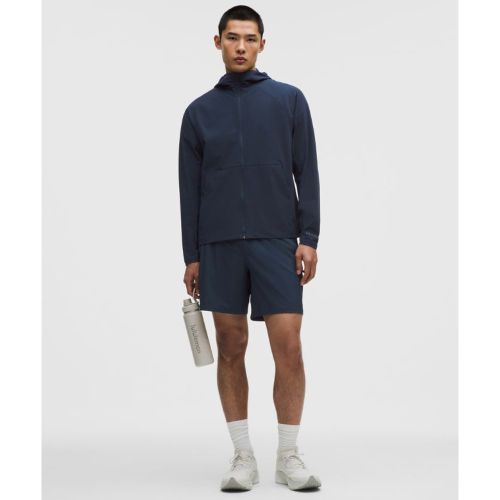 “ Short Pace Breaker doublÃ©s â€“ 18 cm â€“ Bleu â€“ Taille S - lululemon - Modalova