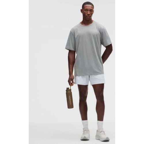 “ Short Mile Maker Run Crew doublÃ©s â€“ 15 cm â€“ Bleu â€“ Taille S - lululemon - Modalova