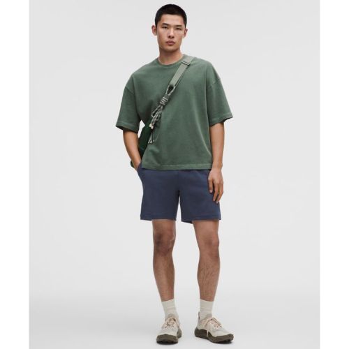 “ Short Pique Performer dÃ©contractÃ©s â€“ 18 cm â€“ Bleu â€“ Taille XS - lululemon - Modalova
