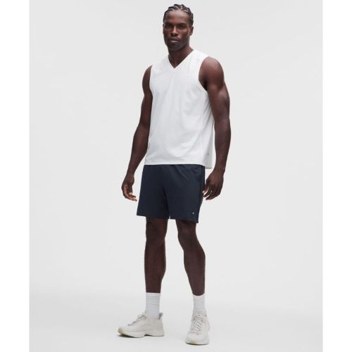 “ Short de tennis Ã  empiÃ¨cementsmeshs â€“ 18 cm â€“ Bleu â€“ Taille M - lululemon - Modalova