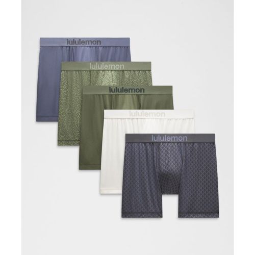 “ Boxer Always in Motion Lot de 5s â€“ 13 cm â€“ Vert/Ã‰ â€“ Taille M - lululemon - Modalova
