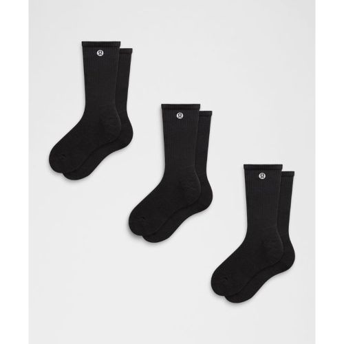 “ Chaussettes Daily Essential unisexe Lot de 3 â€“ Taille XL - lululemon - Modalova