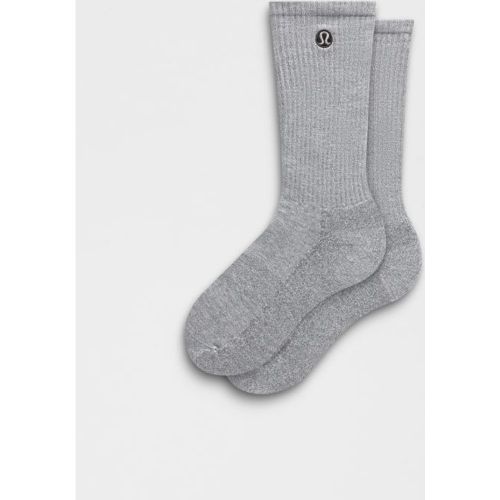 “ Chaussettes Daily Essential unisexe â€“ Light Gris â€“ Taille M â€“ Taille M - lululemon - Modalova
