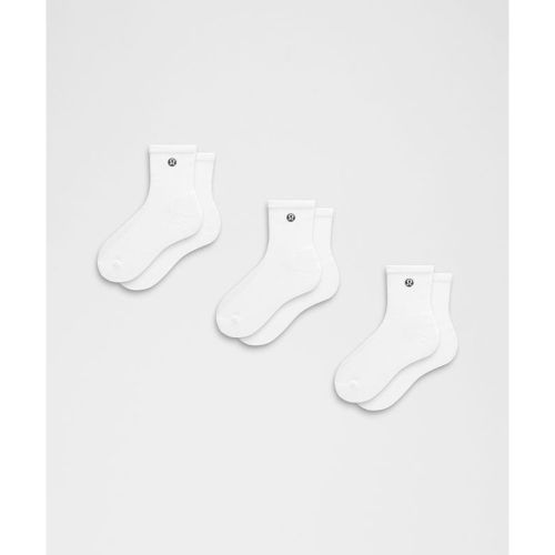 “ Chaussettes hautes unisexes Daily Essential Lot de 3 â€“ Taille XL - lululemon - Modalova