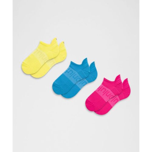 “ Chaussettes unisexes Power Stride avec languette Lot de 3 â€“ Taille XL - lululemon - Modalova