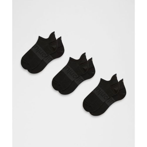 “ Chaussettes Power Stride unisexes Ã  languette Lot de 3 â€“ Taille XL - lululemon - Modalova