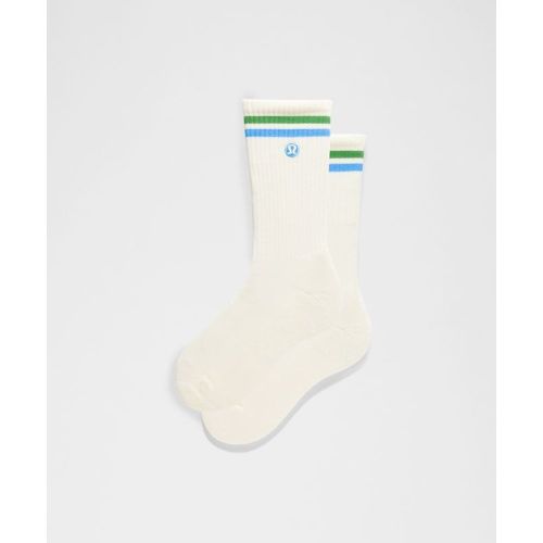 “ Chaussettes Daily Essential unisexes Stripe â€“ Taille S - lululemon - Modalova