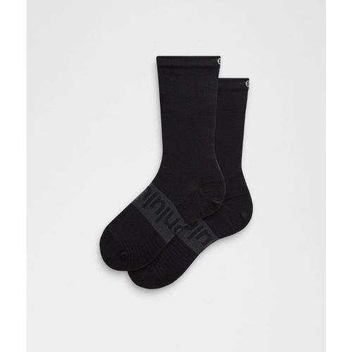 “ Chaussettes Power Stride unisexes mi-hautes â€“ Taille M - lululemon - Modalova