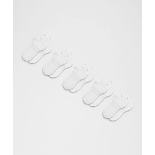 “ Chaussettes unisexes Power Stride avec languette Lot de 5 â€“ Taille M â€“ Taille M - lululemon - Modalova
