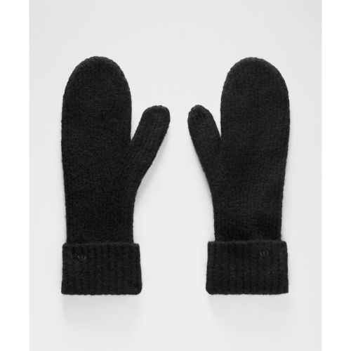 “ Moufles en maille cÃ´telÃ©e Ã  large revers â€“ Taille M/L - lululemon - Modalova