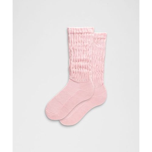 “ Chaussettes unisexes Ã  effet plissÃ© â€“ Rose â€“ Taille L - lululemon - Modalova