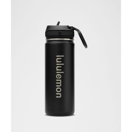 “ Bouteille d'eau Back to Life 530 ml Bouchon avec paille - lululemon - Modalova
